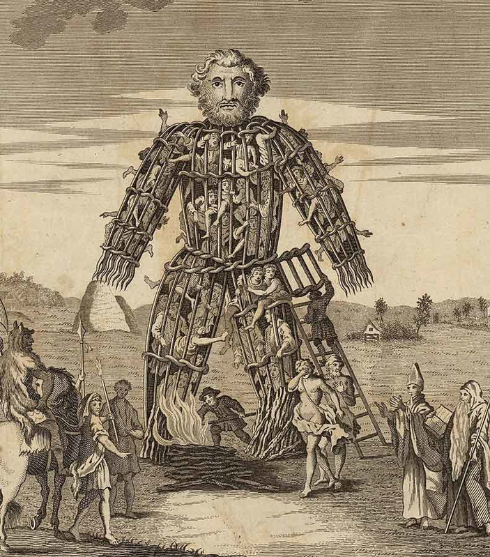 wicker man tour wales thomas pennant illustration