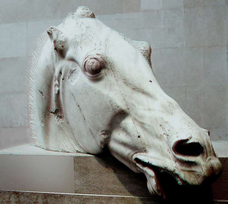 Parthenon Selene Horse