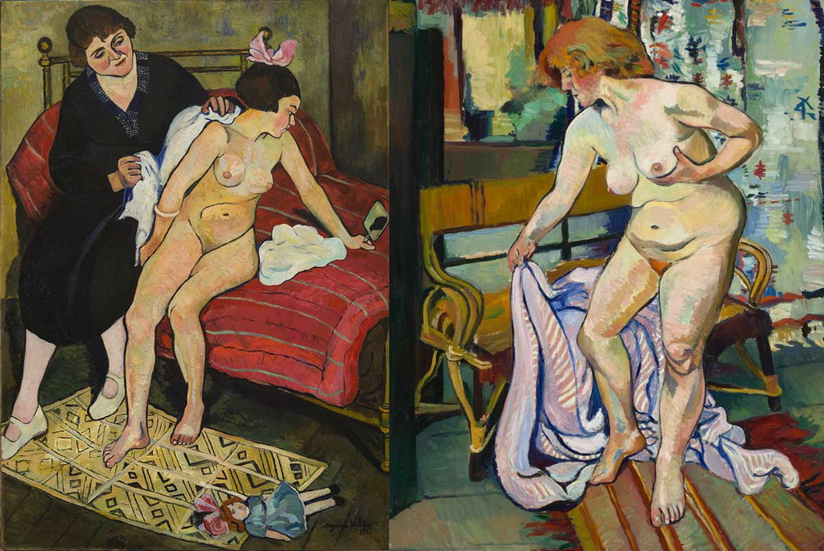 abandoned doll and nude drapery suzanne valadon