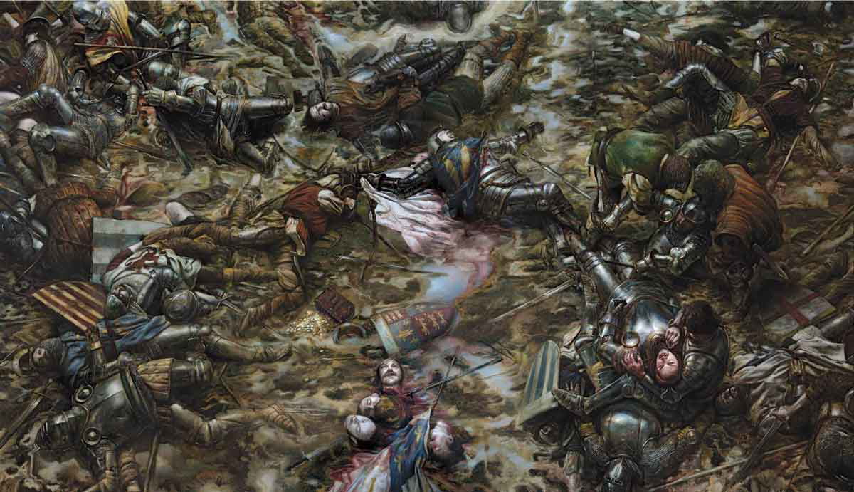 agincourt mud death
