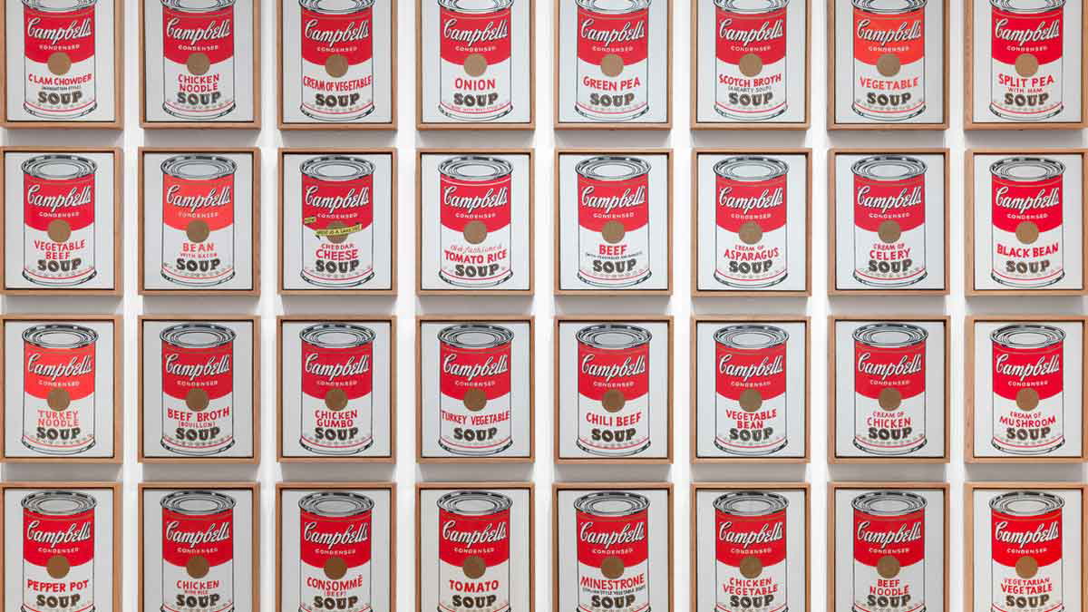 andy warhol soup cans prints