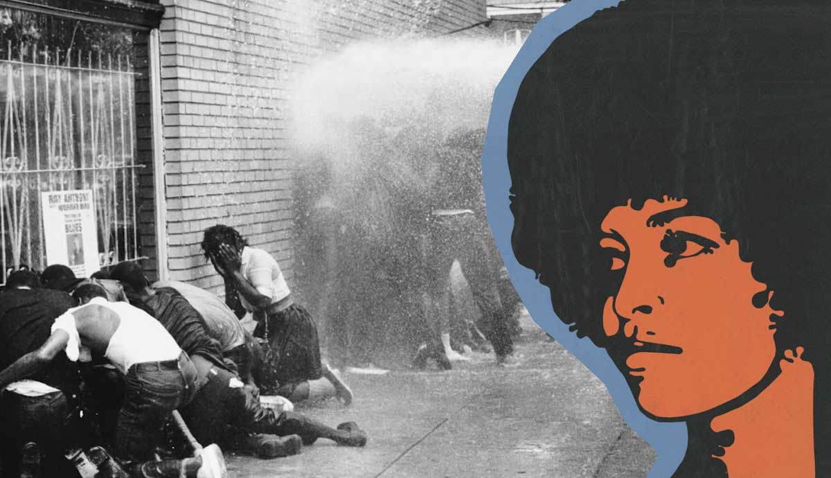 angela davis political disobedience and violence