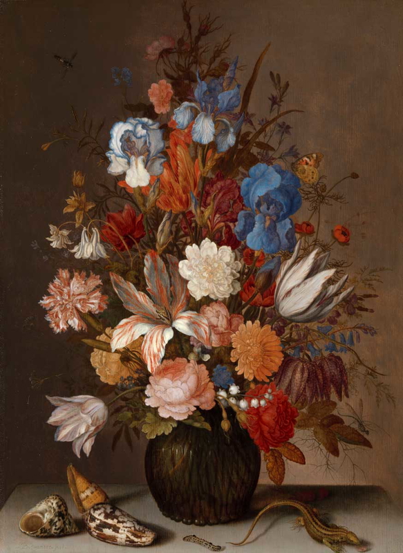 balthasar van der ast flower still life dutch golden age