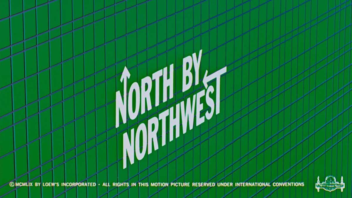 bass north by northwest title sequence