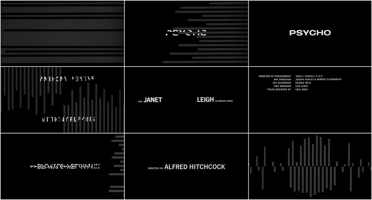 bass psycho title sequence