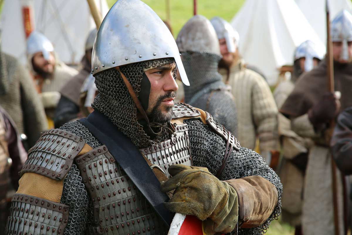 battle stamford bridge battle hastings norman reenactor
