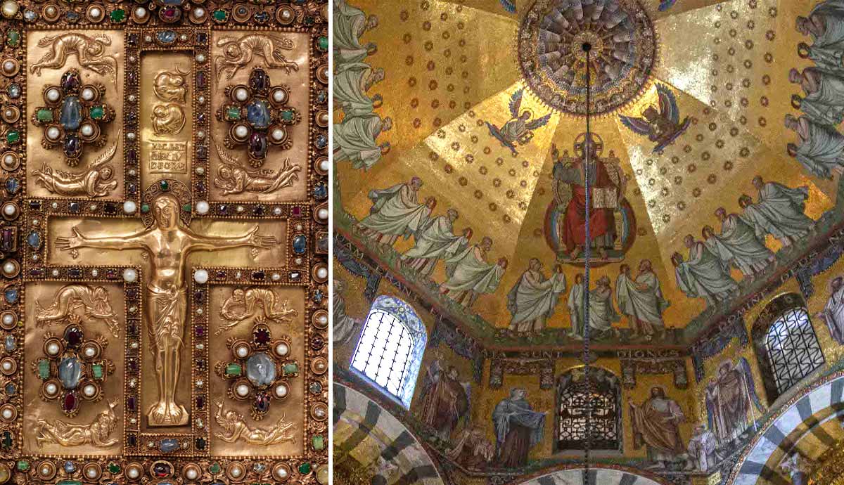 carolingian art cultural revival of continent
