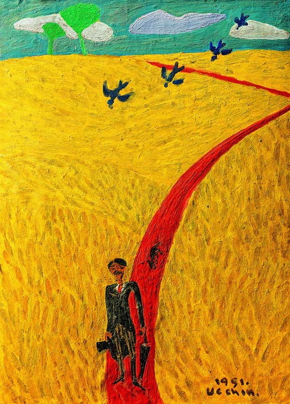 chang uc chin self portrait painting