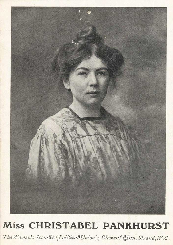 christabel pankhurst suffragette