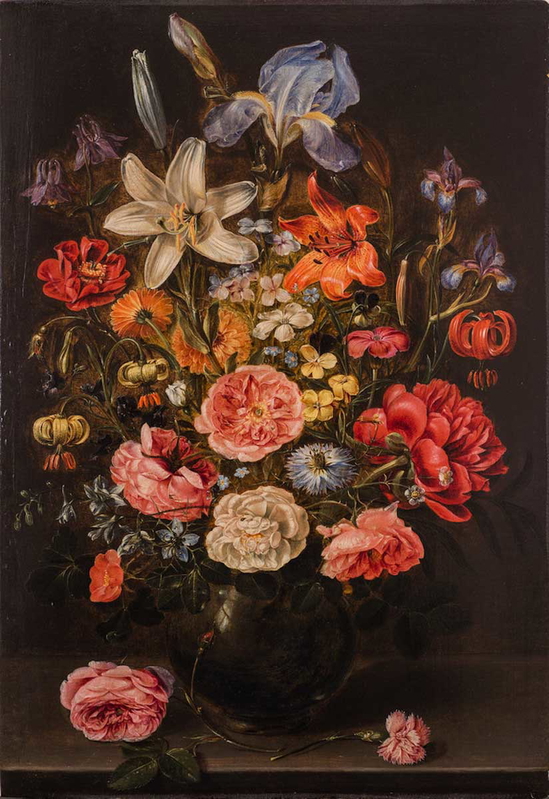 clara peeters flower still life dutch golden age