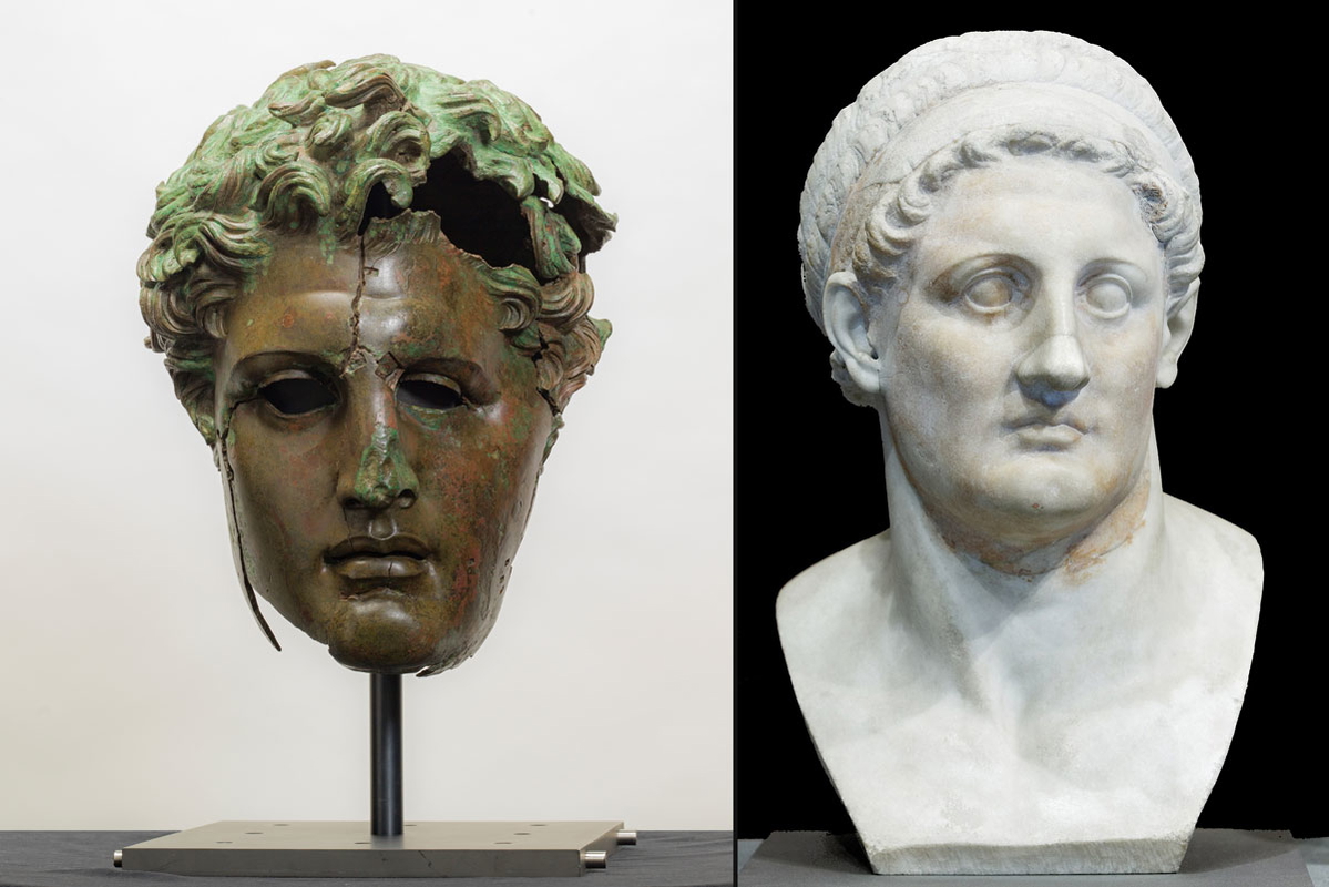 demetrius poliorcetes ptolemy i soter bust