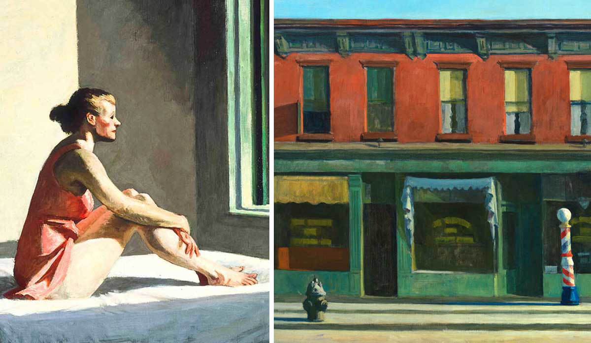 ed hopper early sunday morning sun paintings