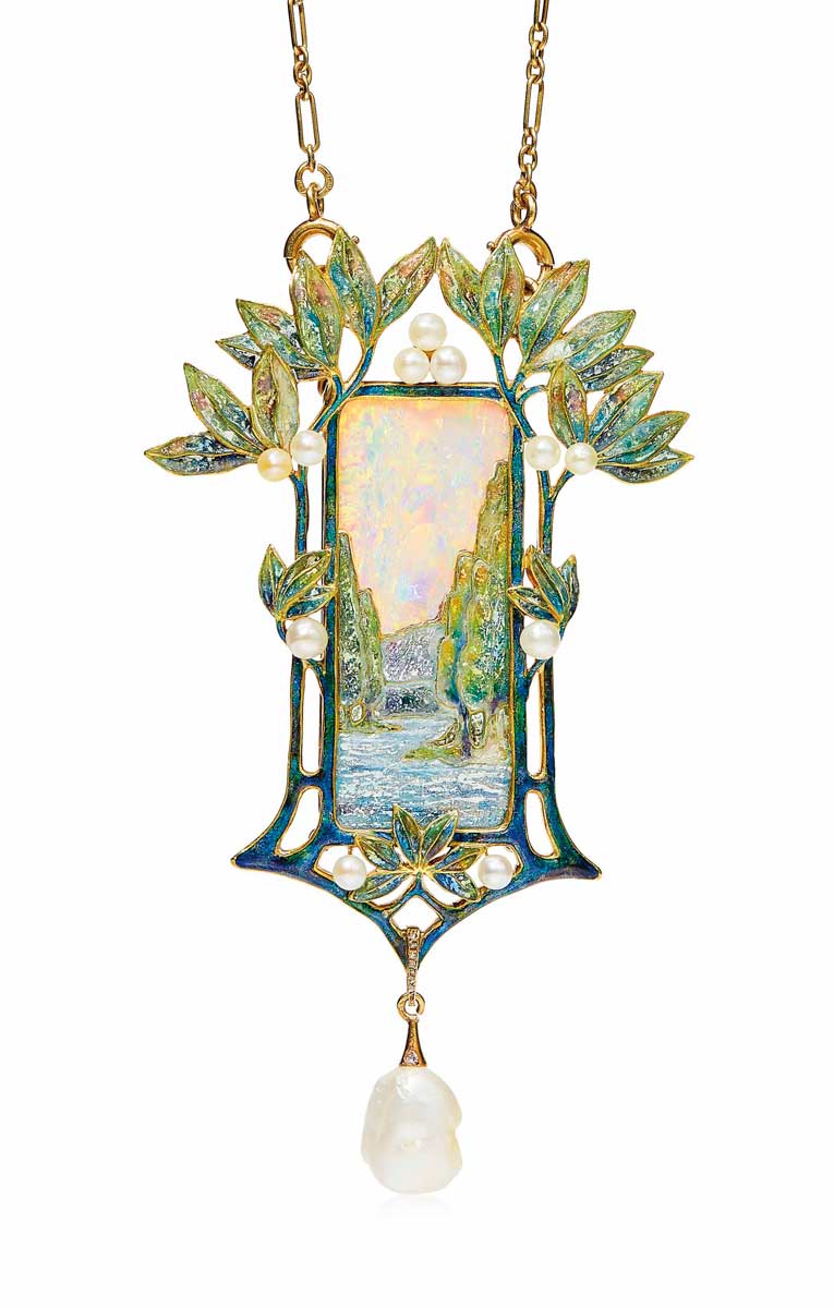 fouquet opal pendant