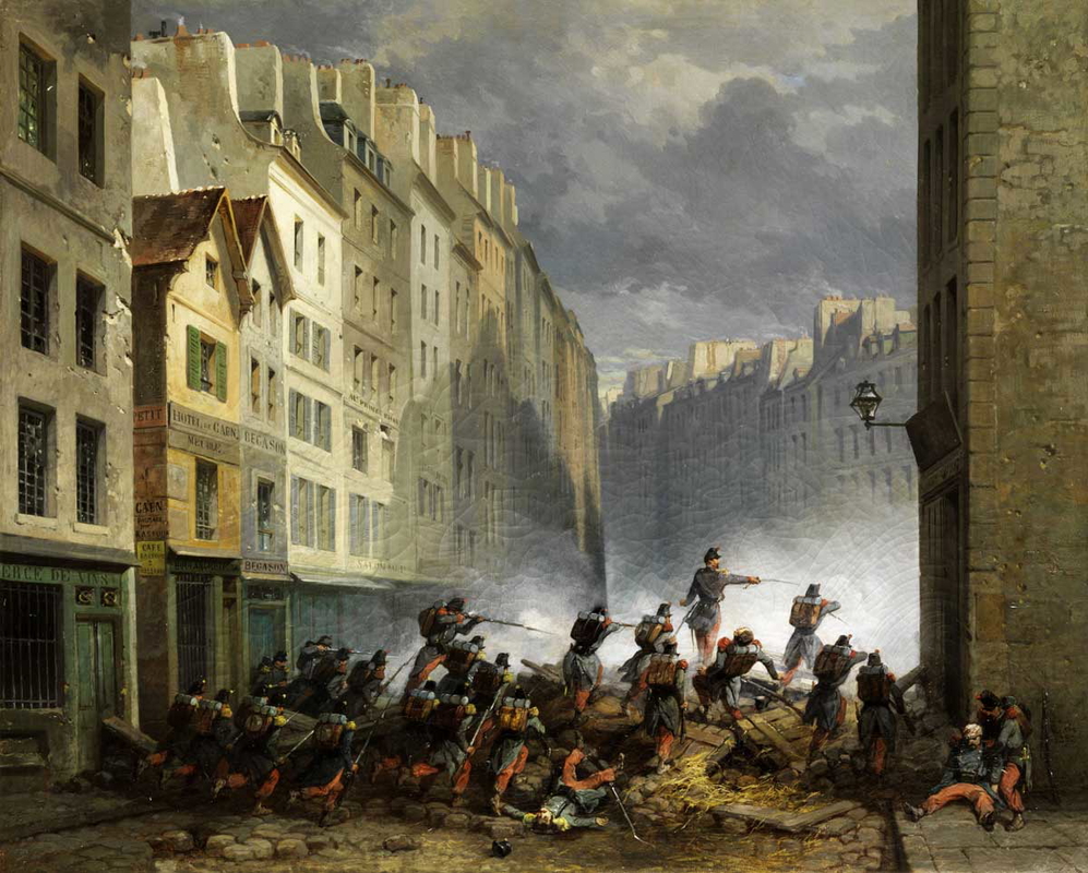 gabé paris revolution painting