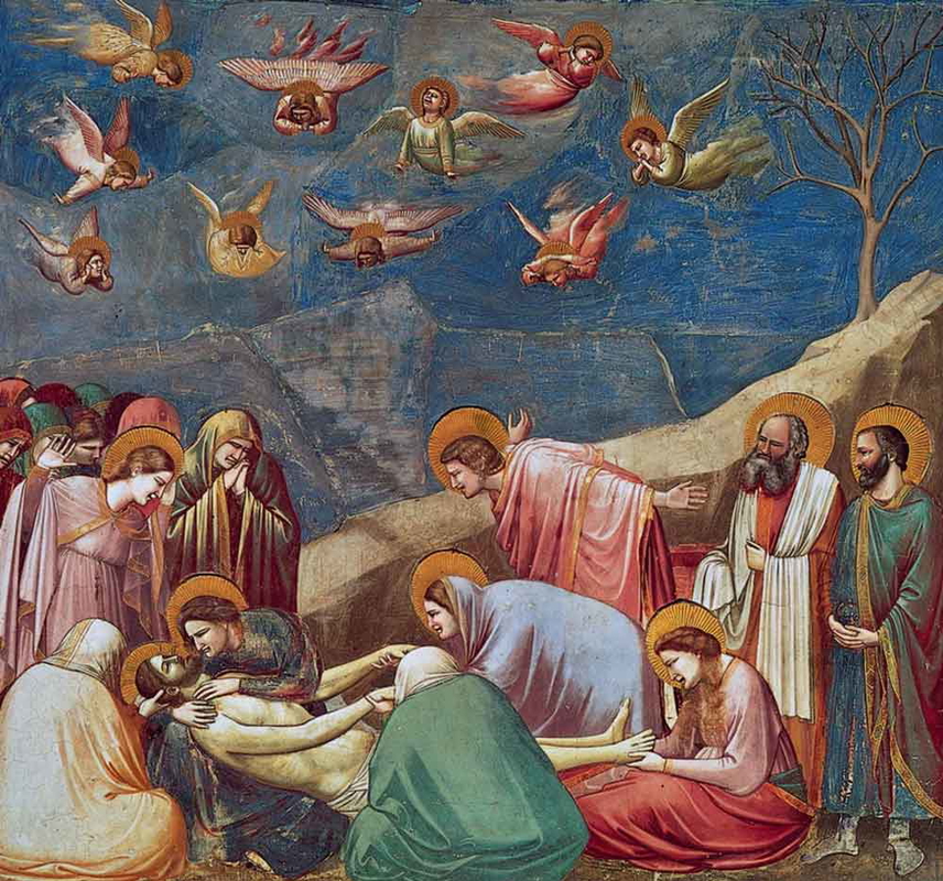 giotto lamentation fresco padua chapel