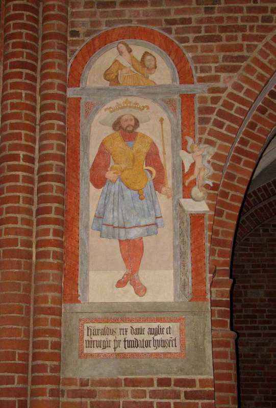 harald bluetooth roskilde cathedral painting