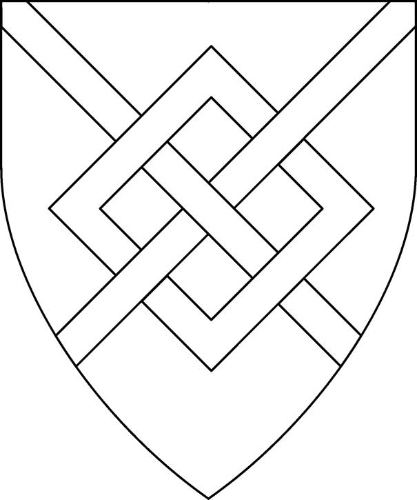heraldic colors symbols fret