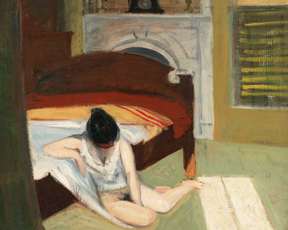 hopper summer interior painting