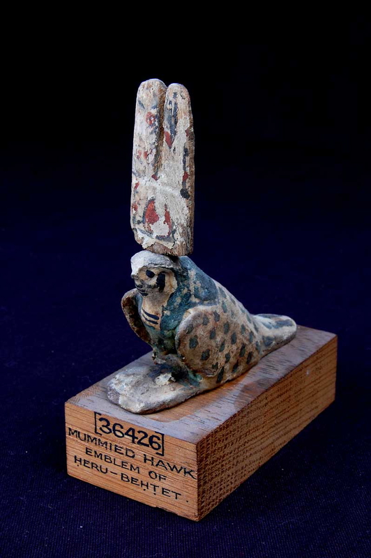horus behdet falcon mummy maat feathers british museum late period