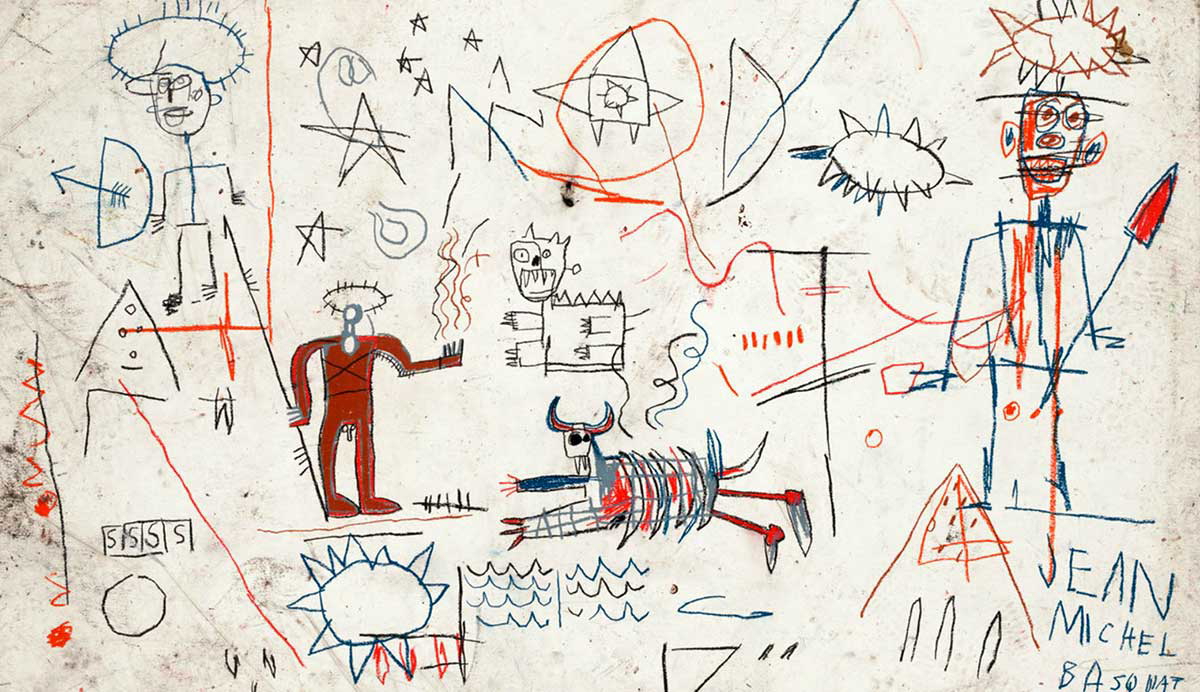jean michel basquiat drawings