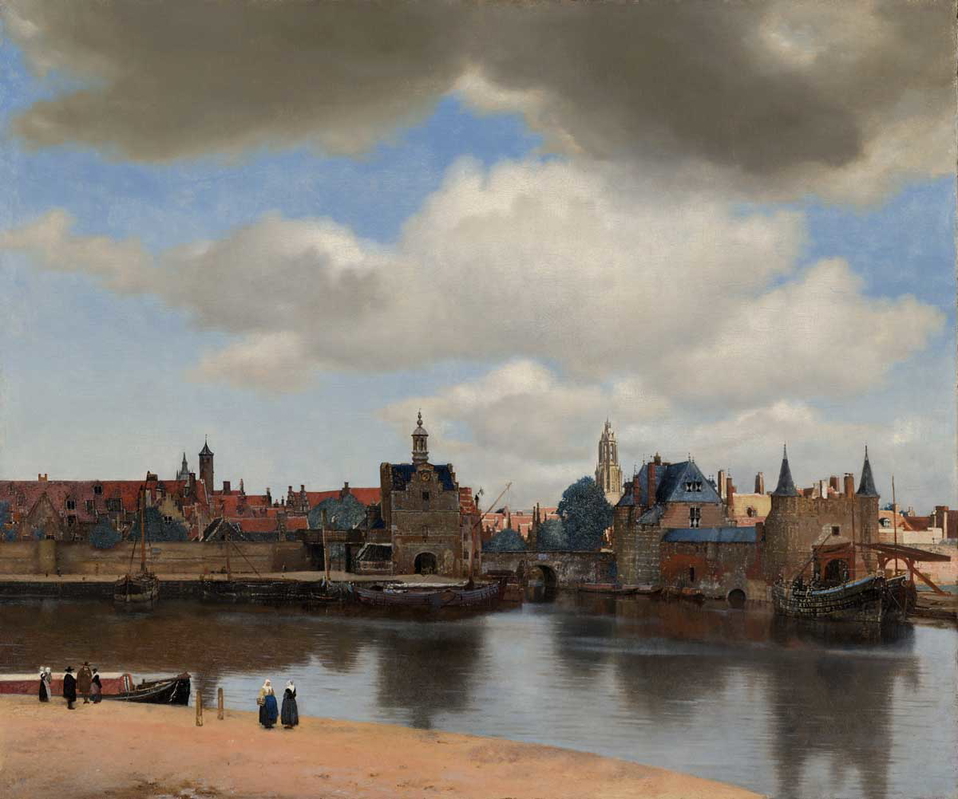 johannes vermeer view of delft dutch golden age landscape