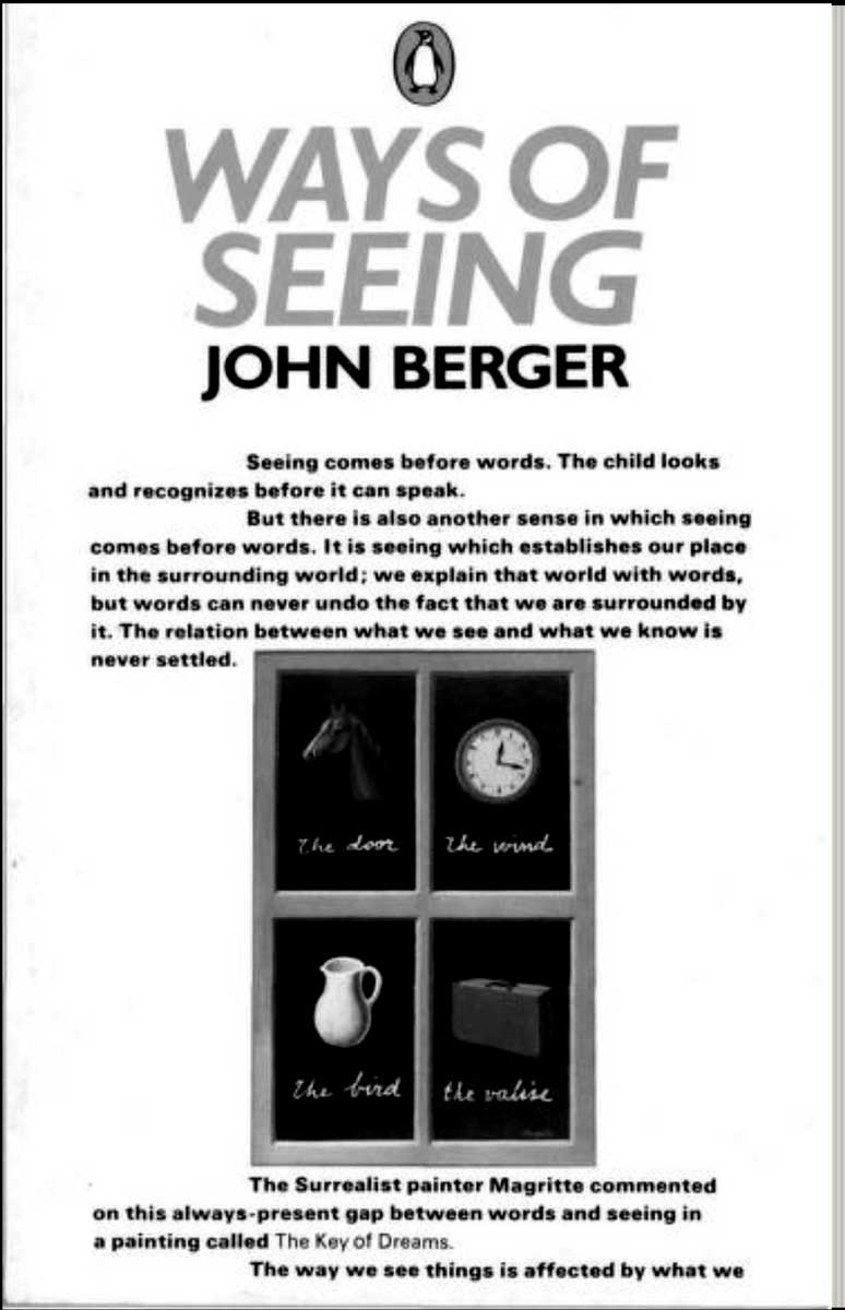 john berger ways of seeing book