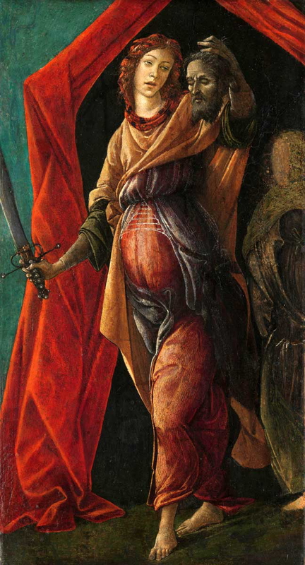 judith holofernes botticelli