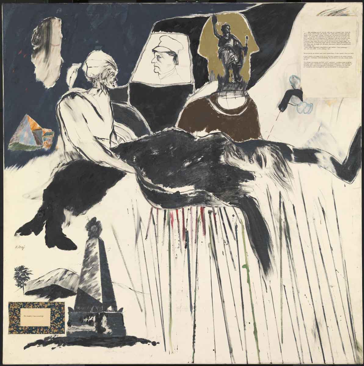 kitaj rosa luxemburg murder painting