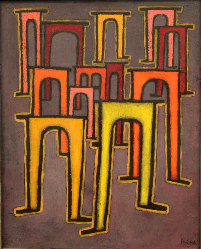 klee revolution painting