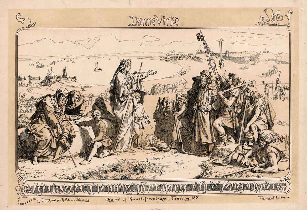 lorenz fr¢lich thyra dannebod dannevirke foundation print