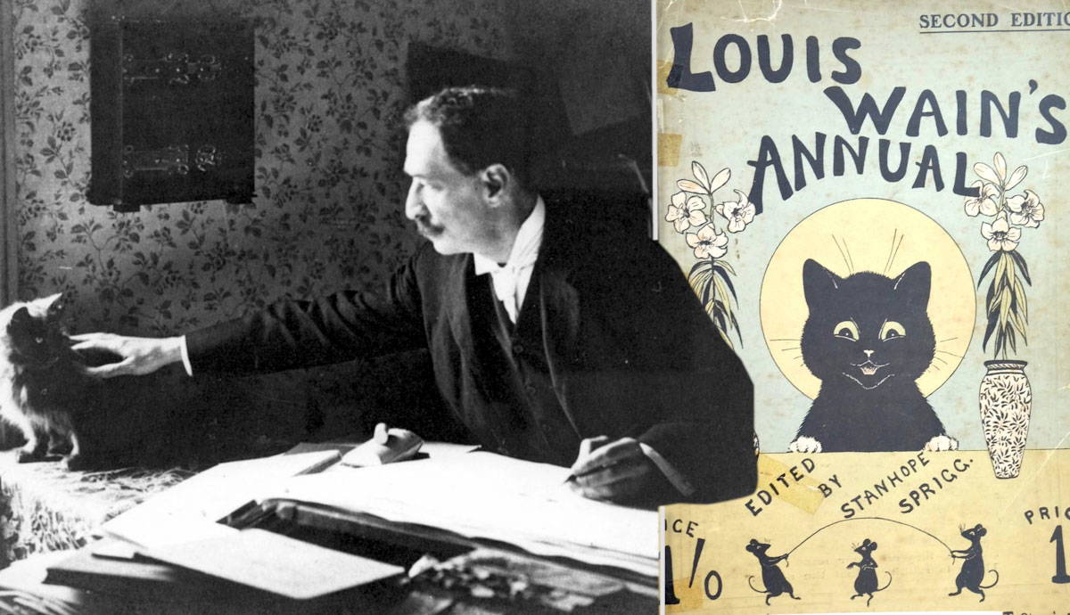 Louis Wain: The artist who changed how we think about cats - BBC News