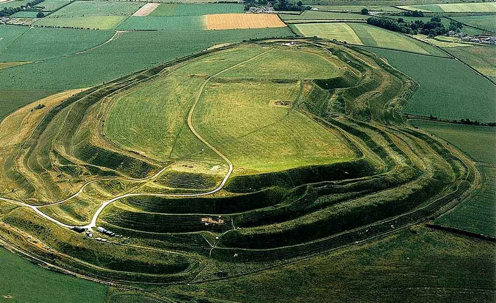 maiden castle hillfort the celts