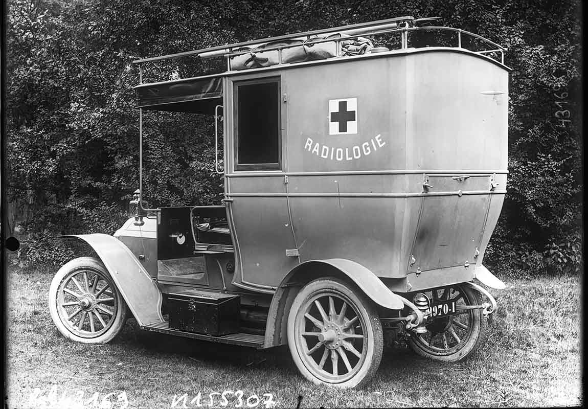 mobile x-ray machine world war I
