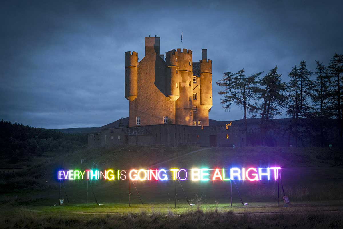 martin creed everything is going to be alright 