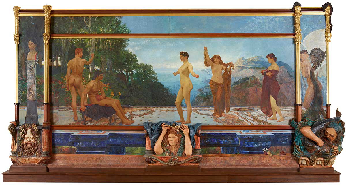 max klinger judgment of paris painting