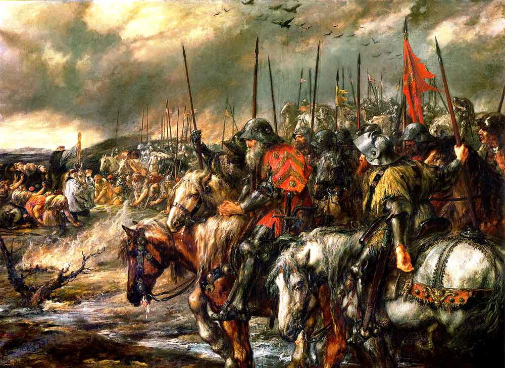 morning battle agincourt