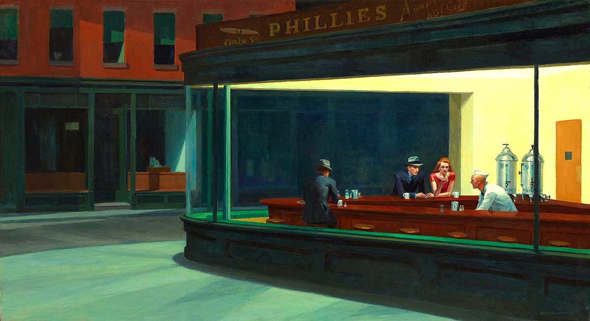 nighthawks edward hopper