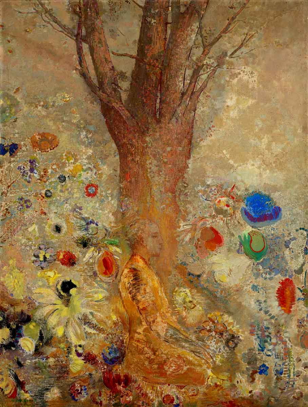 odilon redon buddha painting 1904