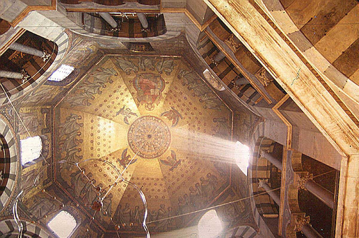 palatine chapel in aachen architecture