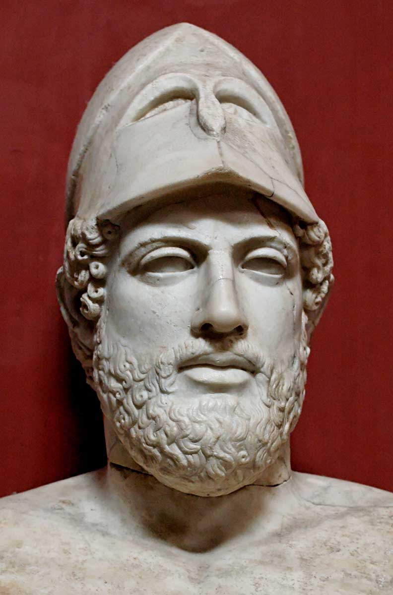 pericles statue marble