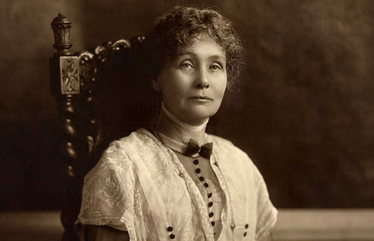 emmeline pankhurst portrait