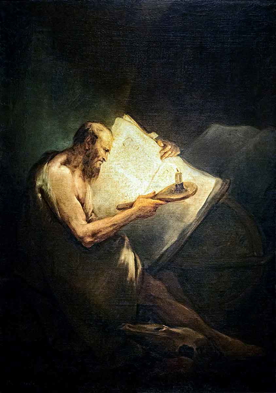 pietro longhi 1785 philosopher pythagoras painting