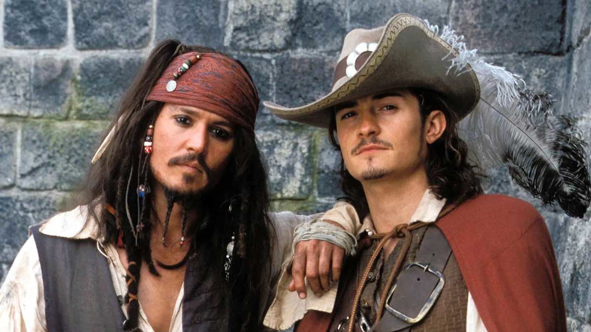 pirates caribbean film still jack sparrow will turner