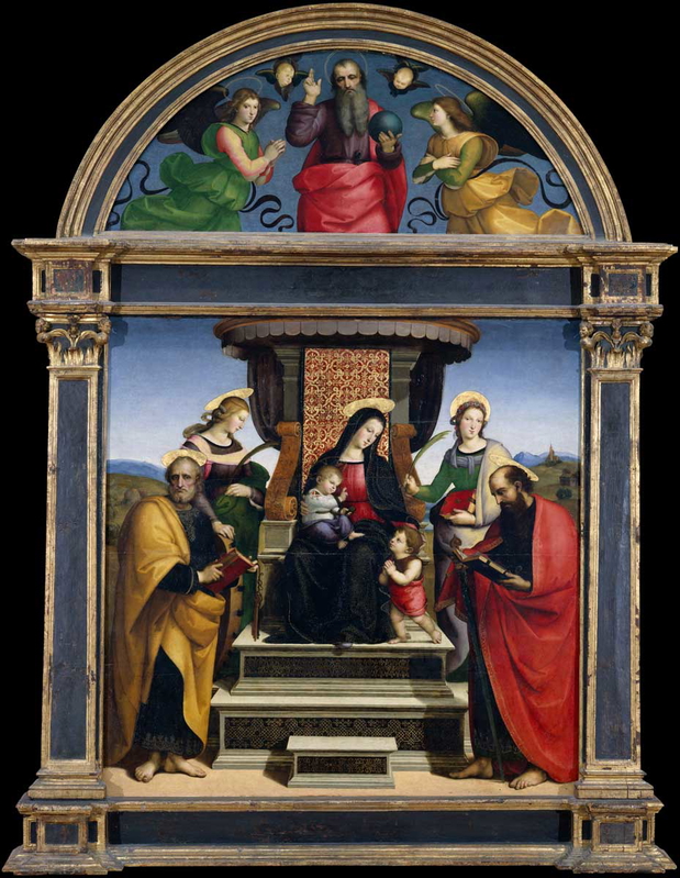 raphael colonna altarpiece