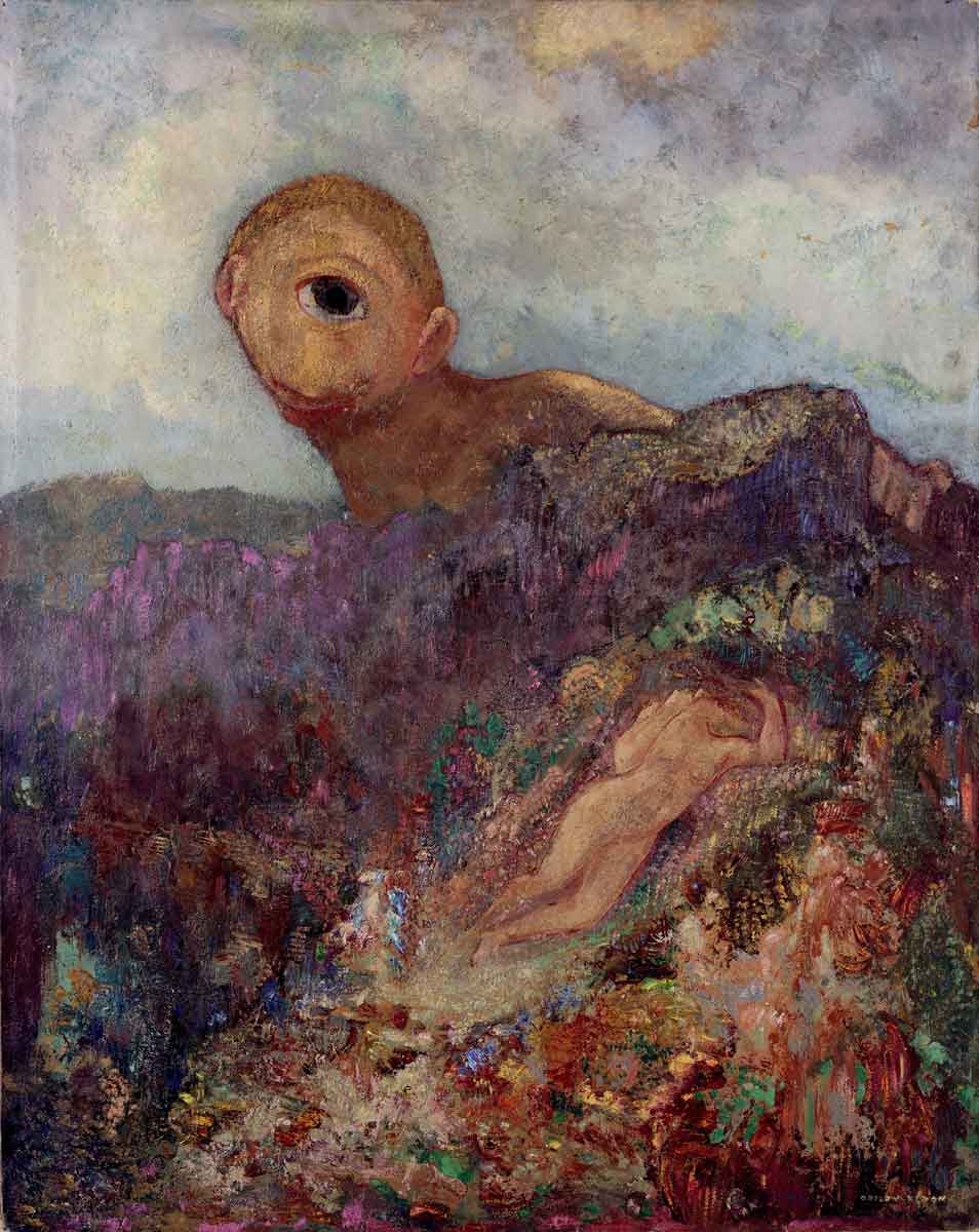 redon cyclops painting 1914