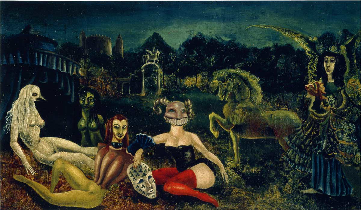 female surrealist artists carrington down below
