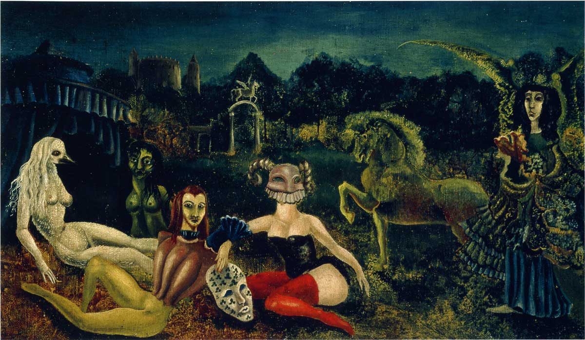 female surrealist artists carrington down below