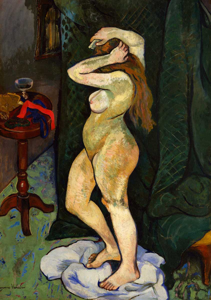 suzanne valadon nude arranging hair