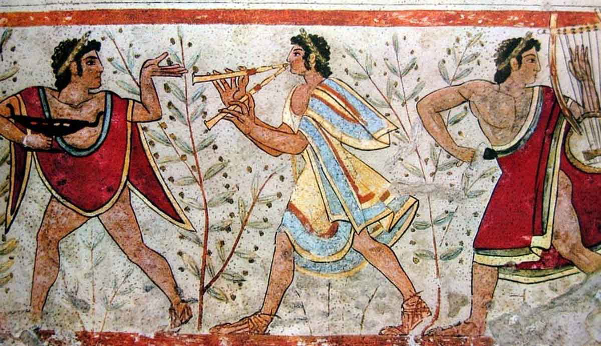tomb of the leopards etruscans