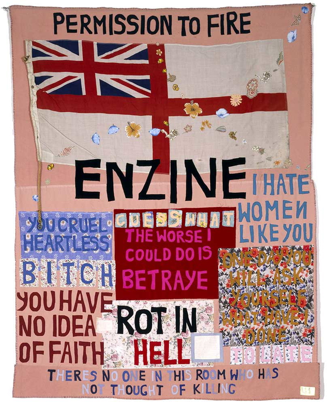 tracey emin text art hate power